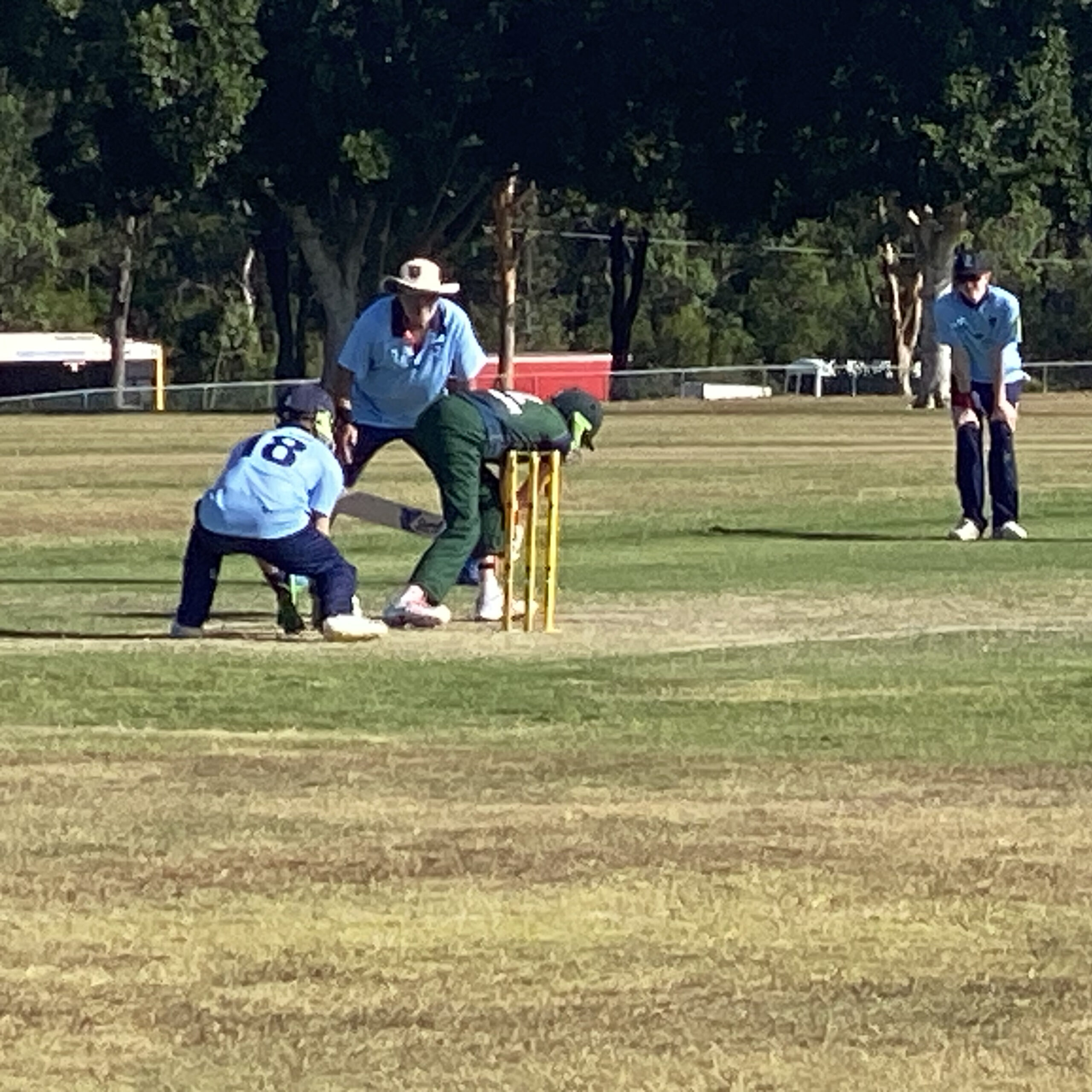 Nicole McKillop batting against NSW at the 2023 NCIC